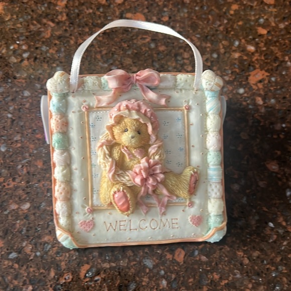 Cherished Teddies - This is a wall plaque. - Picture 2 of 6